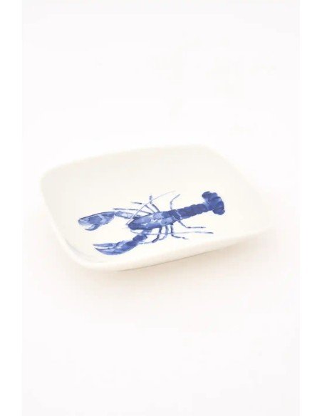  set de platos aperitivo porcelana