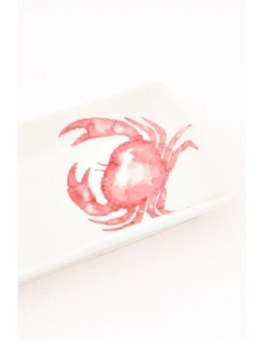  Plato rectangular porcelana 