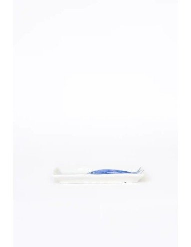  Plato rectangular peces porcelana