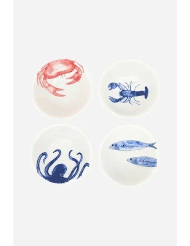 set bols porcelana 