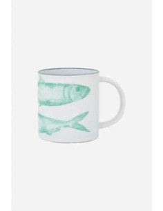 mug de gres peces 