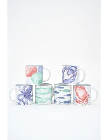  mug de gres pulpo