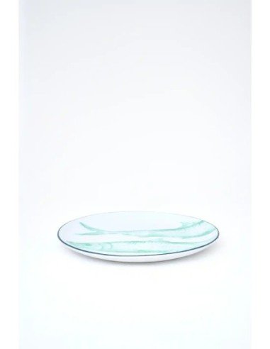  plato grande gres peces 