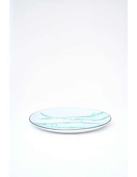  plato grande gres peces 
