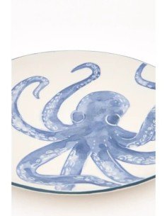 plato grande gres pulpo  2