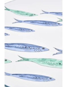 plato grande gres banco de peces  2