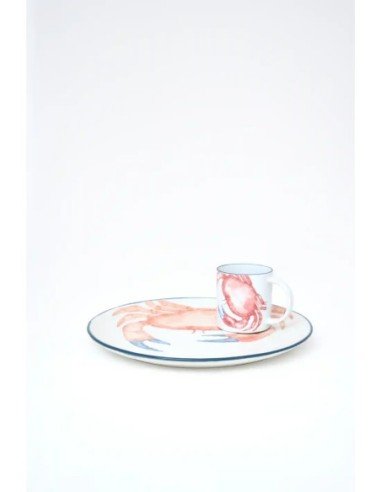  plato grande gres cangrejo 