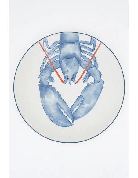 plato grande gres langosta 