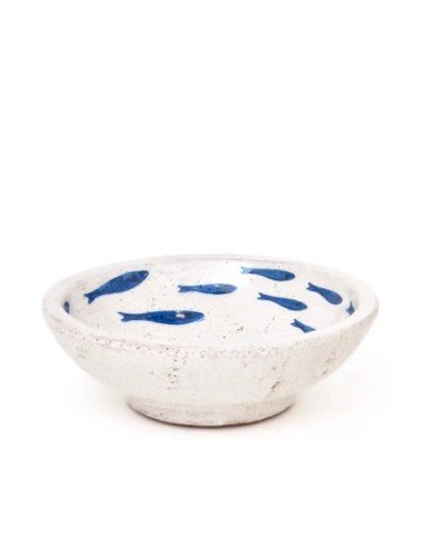  Plato en terracotta pared 