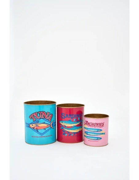  bote sardinas vintage 