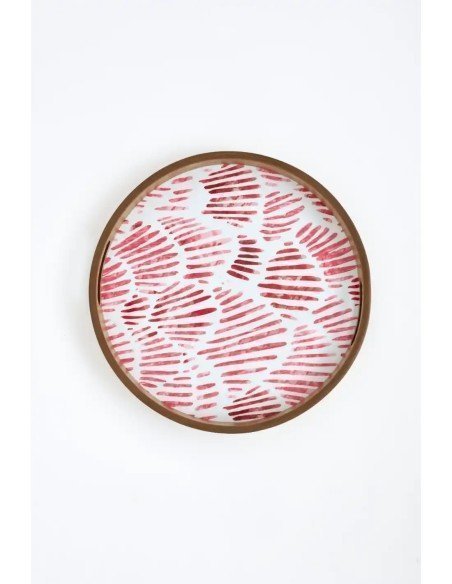 bandeja pequeña coral 
