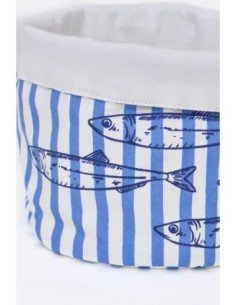 cesta de pan rayas marineras  2