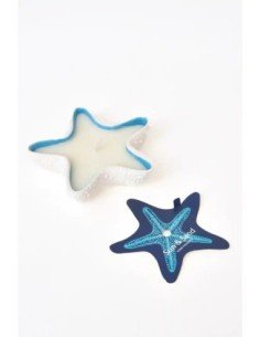 vela cerámica estrella de mar 
