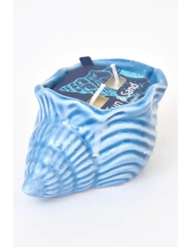  vela concha azul 