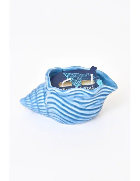  vela concha azul 