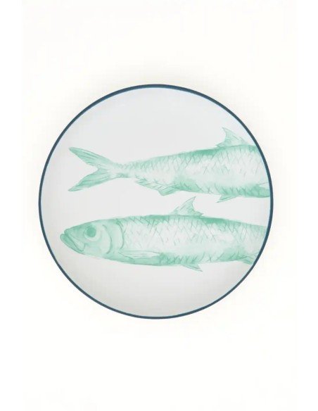 plato peces pequeño 