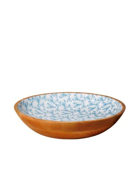 bandeja langosta azul 