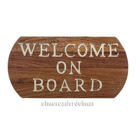 Plafón náutico Welcome on board
