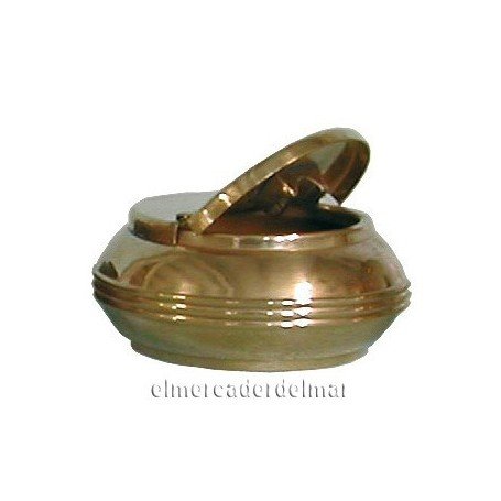 Cenicero náutico de latón