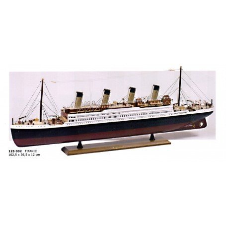Maqueta naval barco transatlántico Titanic