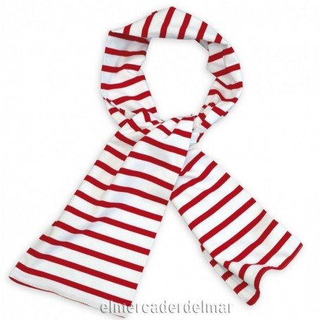Pañuelo náutico de algodón mujer
