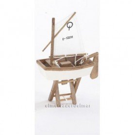 Maqueta naval velero olímpico Optimist