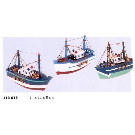 BARCO PESQUERO MINIATURA