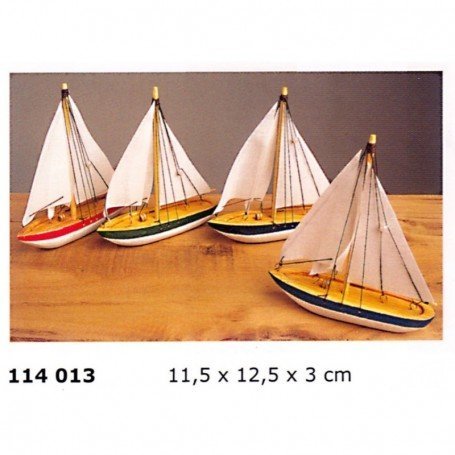 MINIATURA DE VELERO REGATA
