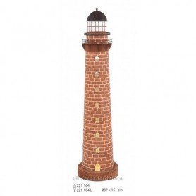 Faro náutico en hojalata