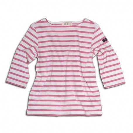 Camiseta de algodón náutica de mujer