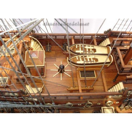Maqueta naval del galeón español San Felipe