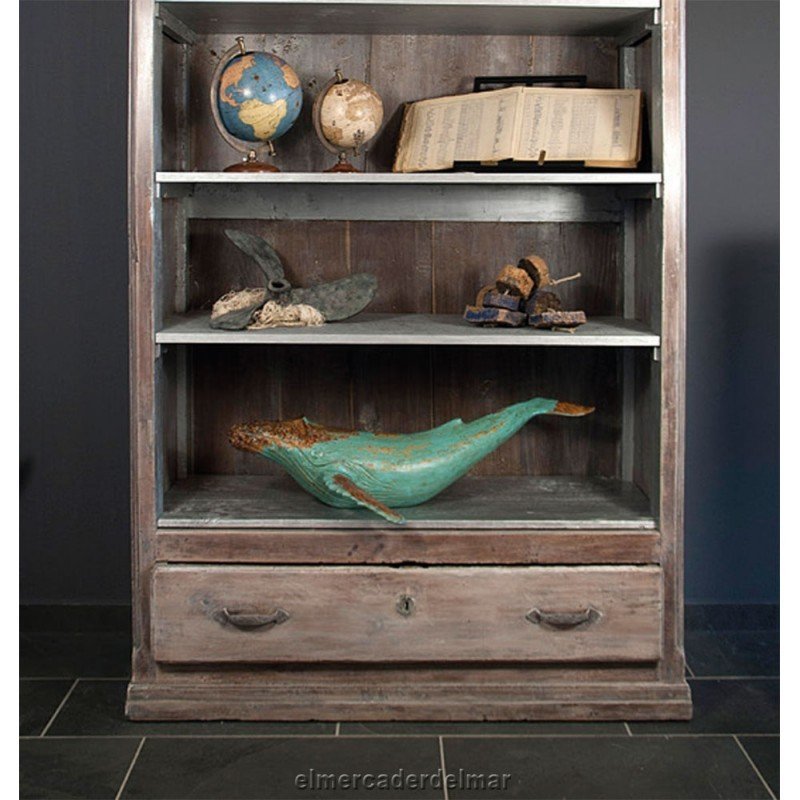 Figura náutica decorativa, ballena