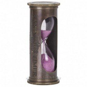 Reloj arena rosa
