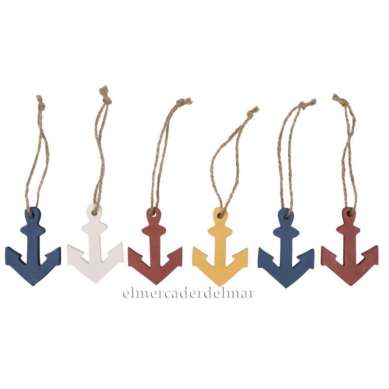 Colgante de anclas marineras