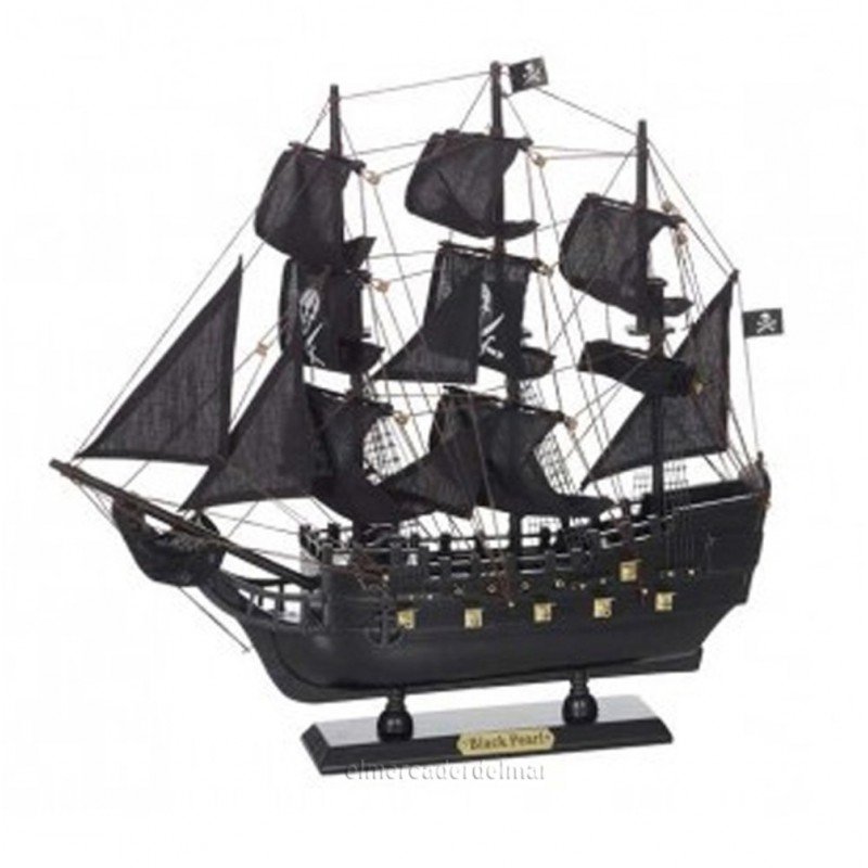 Maqueta del barco pirata Black Pearl