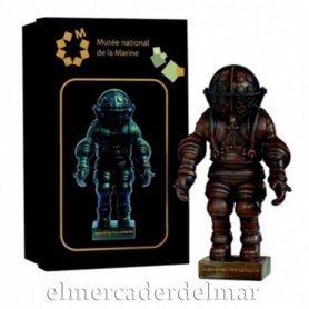 Buzo con escafandra "Carmagnolle"