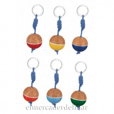 Llavero náutico flotante de boyas
