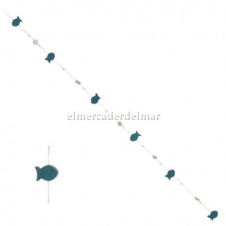 Colgante marinero con peces Colgante marinero con peces