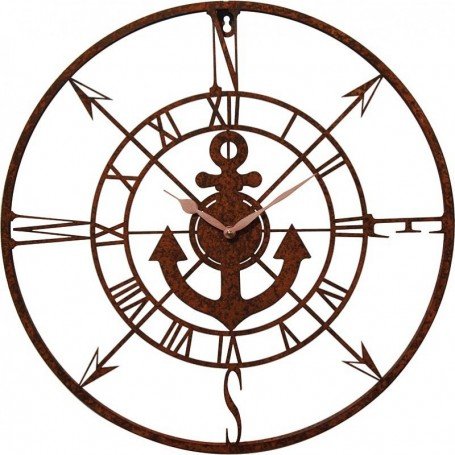 Reloj náutico con ancla