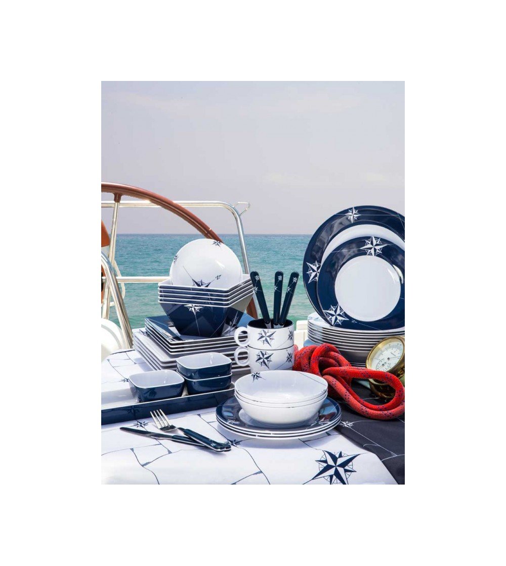 Plato marinero para postres irrompible Northwind Decoración Mar