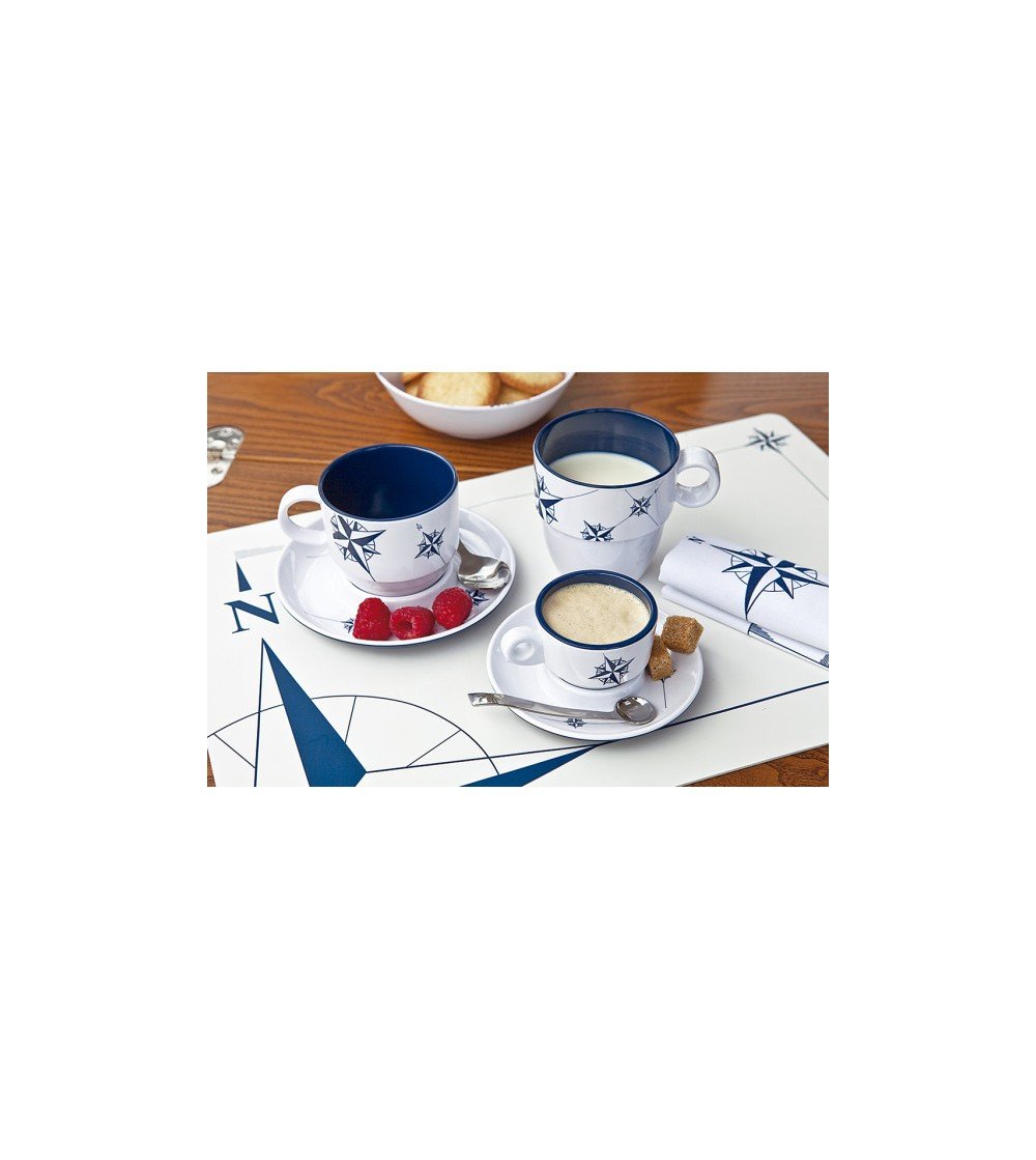 Jarritas náuticas de melamina irrompible Northwind  Decoración Mar