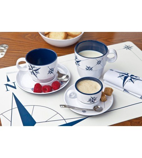 Jarritas náuticas de melamina irrompible Northwind  Decoración Mar