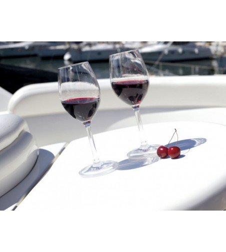 Copa de vino irrompible transparente Decoración Mar