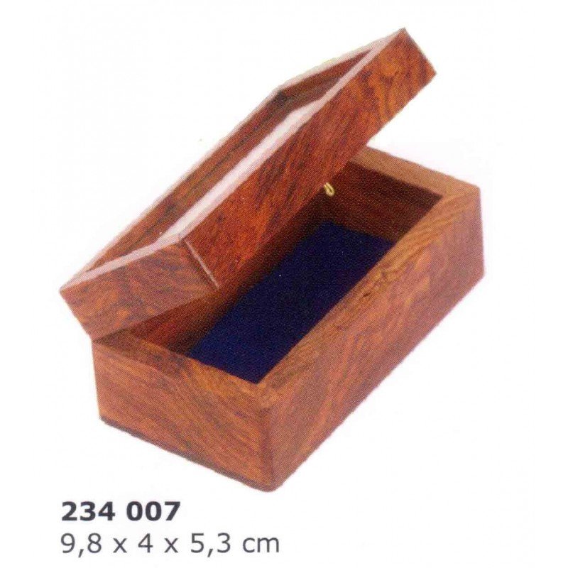 ESTUCHE MADERA TAPA VIDRIO