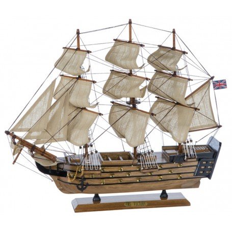 Maqueta naval del velero H.M.S. Victory
