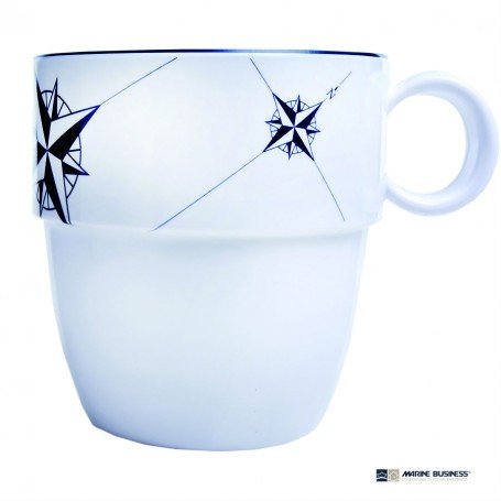 Pack de vajilla de melamina irrompible Northwind (6 servicios) en decoracionmar.com para decoración náutica y marinera