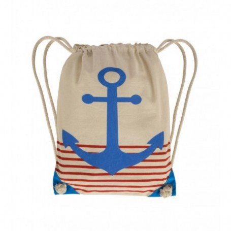 Bolsa náutica deportiva 'Ancla y Fuego' en decoracionmar.com para decoración náutica y marinera