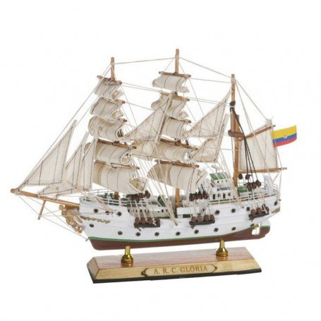 Maqueta de barco fragata Arc Gloria grande en decoracionmar.com  para decoracion marinera y náutica