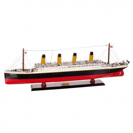 Maqueta de barco Titanic con luz en decoracionmar.com para decoración náutica y marinera