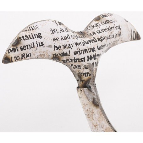 Ballena decorativa hierro recilcado Ballena decorativa hierro recilcado